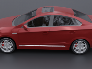 Changan eado Modello 3D