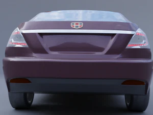 Geely ec7 3D Model