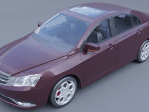 Geely ec7 3D Model