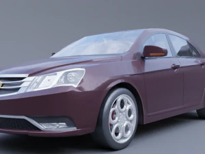 Geely ec7 3D Model