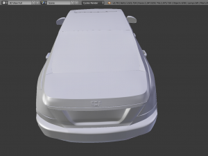 Geely ec7 Modelo 3D