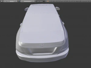 Geely ec7 3D Model