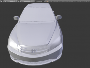 Geely ec7 Modelo 3D
