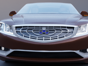 Geely gc 9 3D Модель