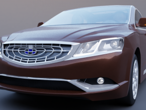Geely gc 9 3D Модель