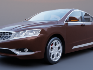 Geely gc 9 3D Модель