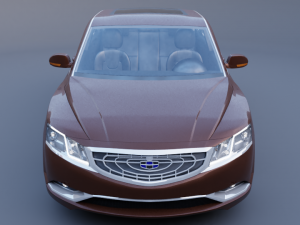 Geely gc 9 3D Модель