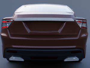 Geely gc 9 3D Модель