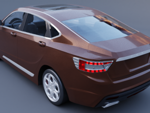 Geely gc 9 3D Модель