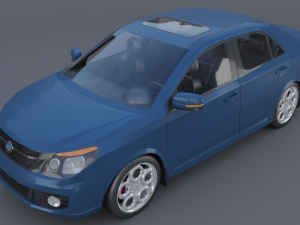 Geely gc 6 3D Model