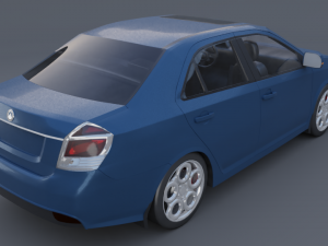 Geely gc 6 3D 모델