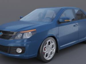 Geely gc 6 3D 모델