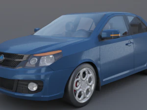 Geely gc 6 3D Model