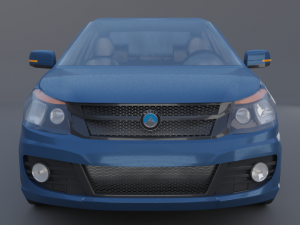 Geely gc 6 3D 모델