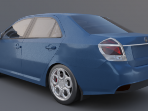 Geely gc 6 3D 모델