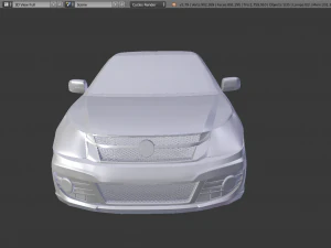 Geely gc 6 3D Model