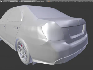 Geely gc 6 3D Model