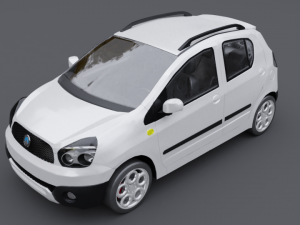 Geely panda lc cross 3D मॉडल