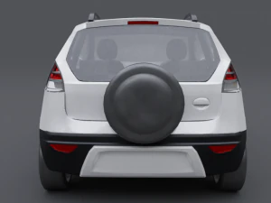 Geely panda lc cross 3D Model
