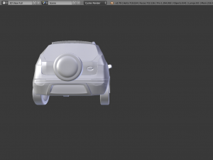 Geely panda lc cross 3D Model