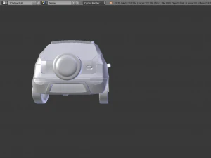 Geely panda lc cross 3D Model