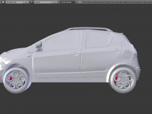 Geely panda lc cross 3D Model