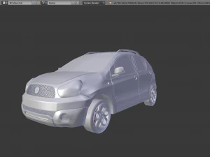 Geely panda lc cross 3D Model