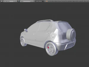 Geely panda lc cross 3D Model