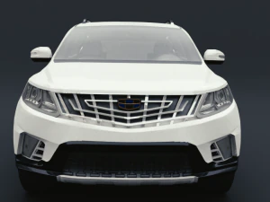 Geely vision x6 3D Модель