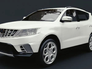 Geely vision x6 3D Model
