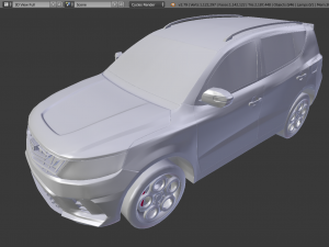 Geely vision x6 3D Model