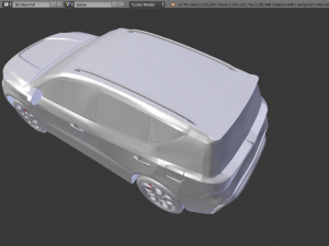 Geely vision x6 3D Model