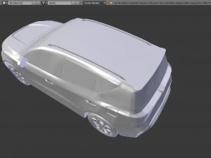 Geely vision x6 3D Model