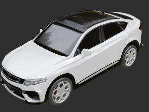 Geely xingyue 3D 模型