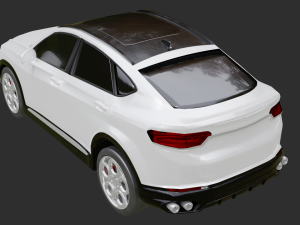 Geely xingyue 3D 模型