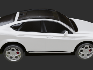 Geely xingyue 3D 模型