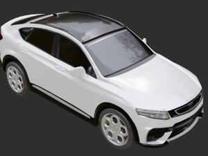 Geely xingyue 3D 模型