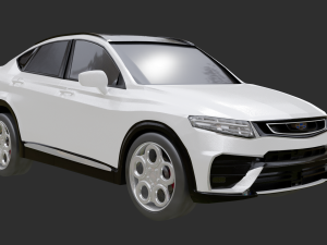 Geely xingyue 3D 模型