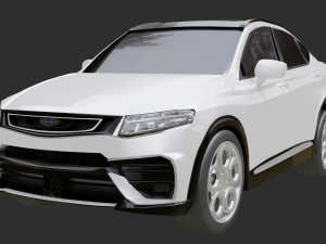 Geely xingyue 3D 模型