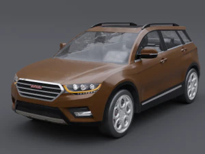 Haval h6 3D Model