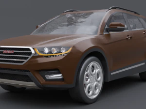 Haval h6 3D Model