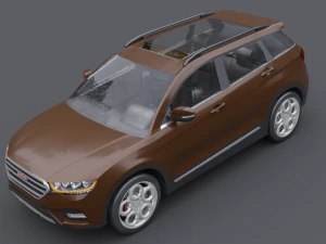 Haval h6 3D Model