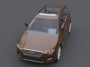 Haval h6 3D Model