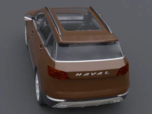 Haval h6 3D Model