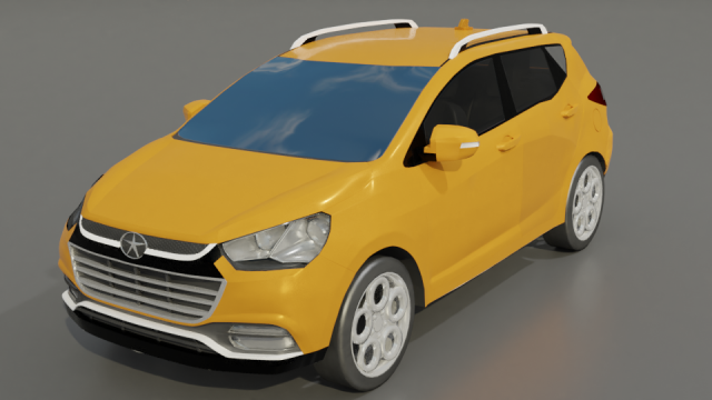 Jac refine s2 Modello 3D .c4d .max .obj .3ds .fbx .stl .blend 