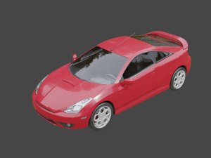 Toyota celica 3D Model