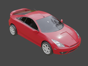 Toyota celica 3Dモデル