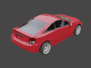 Toyota celica 3Dモデル