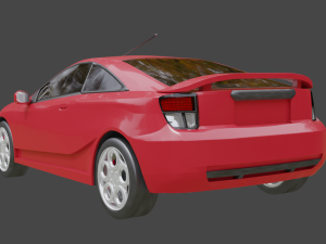 Toyota celica 3Dモデル