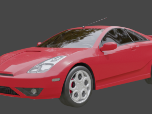 Toyota celica 3Dモデル